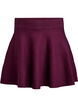 Short knitted A-line skirt, Dark Bordeaux, Packshot image number 0
