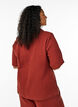 Short-sleeved shirt in cotton muslin, Red, Model image number 2