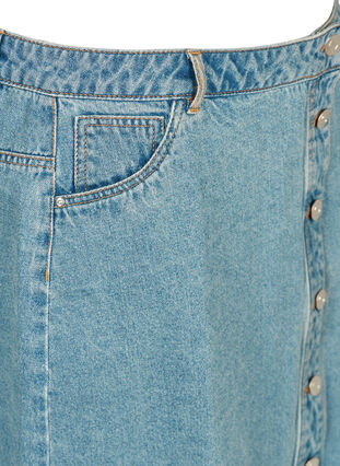 Denim skirt, Blue denim, Packshot image number 3