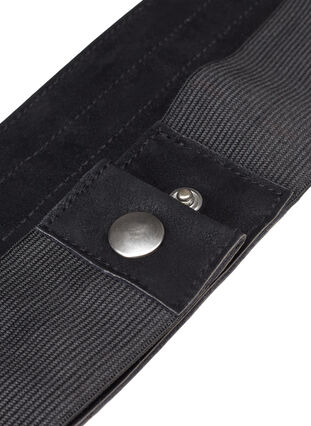 Stretchy belt with studs, Black, Packshot image number 2