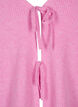 Knitted cardigan with tie belt, Begonia Pink Mel., Packshot image number 2