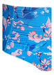 Extra high-waisted bikini bottom with print, Blue, Packshot image number 2