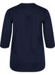 Cotton blouse with 3/4 sleeves, Night Sky, Packshot image number 1