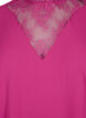 Long sleeved blouse with lace detail, Festival Fuchsia, Packshot image number 2