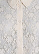 Lace shirt with 3/4 sleeves, Vanilla, Packshot image number 2