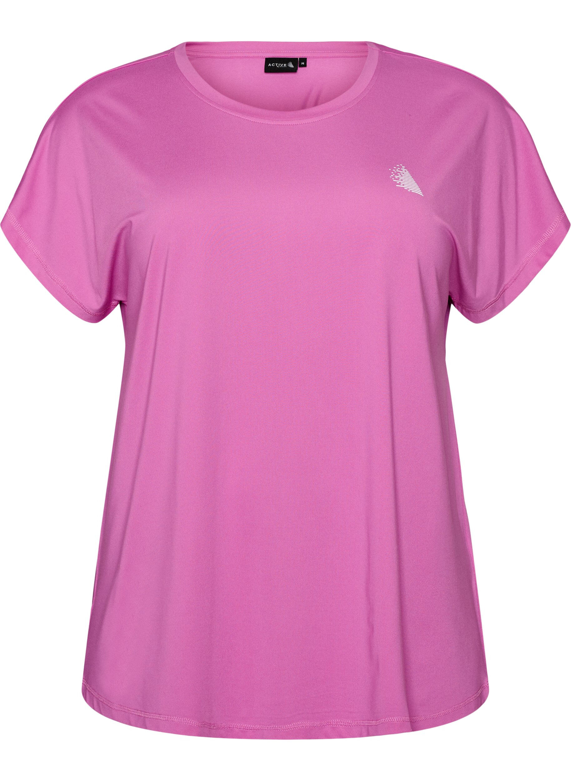 ZizzifashionSolid-coloured training T-shirt, Purple, Packshot image number 0