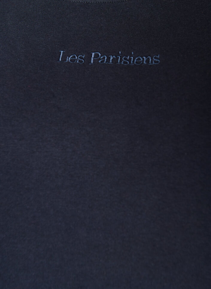 Sweatshirt with text print, Blue, Packshot image number 2