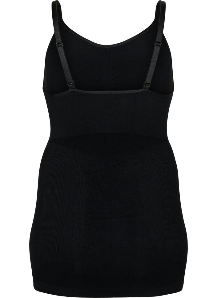 Shapewear strappy top, Black, Packshot image number 1