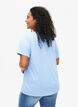 Cotton T-shirt with text print, Serenity w. Paris, Model image number 1