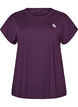 Solid-coloured training T-shirt, Purple, Packshot image number 0