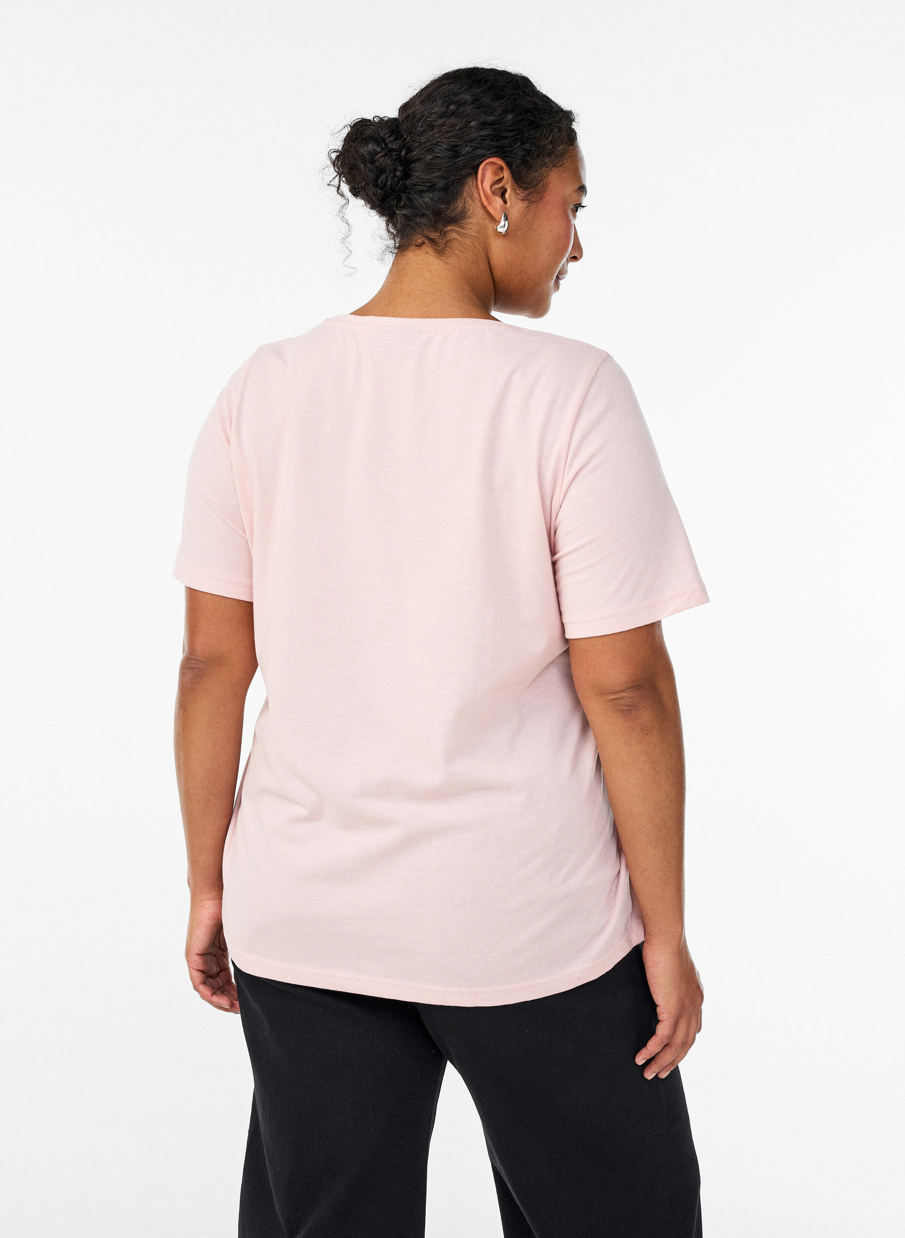 Zizzifashion T-shirt with motif, Red, Model image number 2