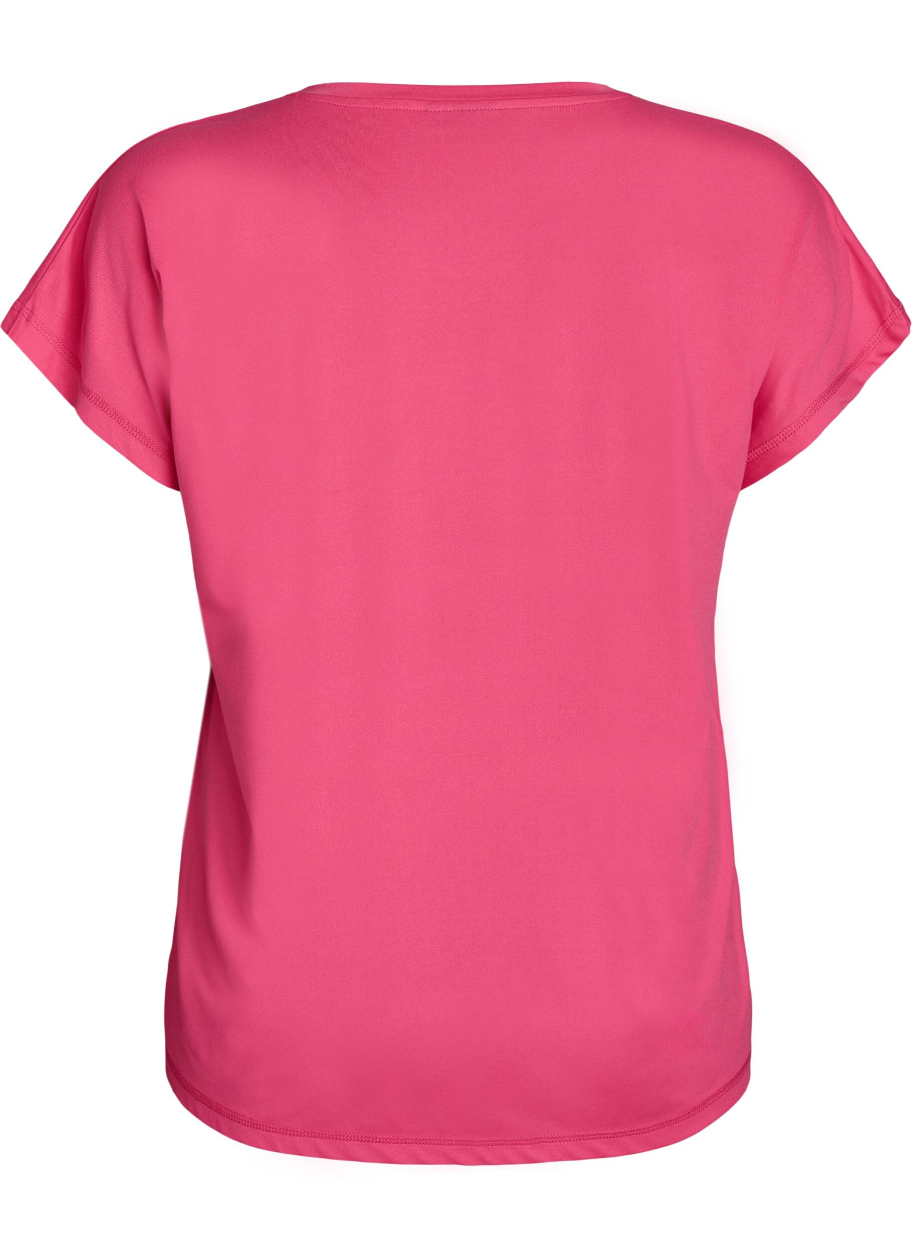 Zizzifashion Solid-coloured training T-shirt, Pink, Packshot image number 1