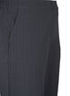 FLASH - Loose trousers with pockets, Dark Grey Mel Stripe, Packshot image number 2