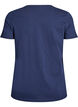 Christmas t-shirt in organic cotton, Blue, Packshot image number 1
