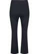 Flared jersey trousers, Black, Packshot image number 1