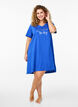 Organic cotton nightgown with v-neck, , Model image number 1