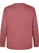 Sweatshirt with crew neck, Brown, Packshot image number 1
