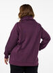 FLASH - Sweatshirt with high collar, Plum Perfect, Model image number 1