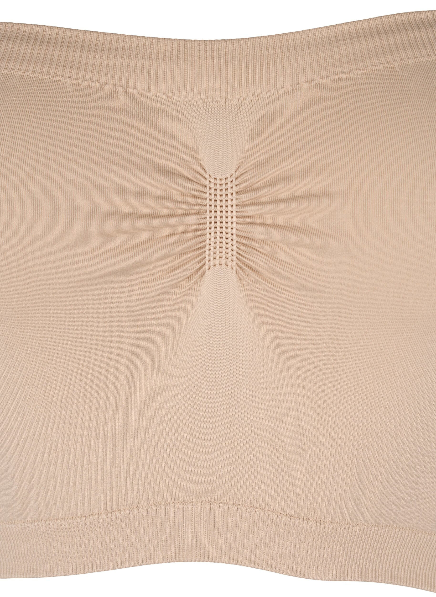 ZizzifashionTube bra, Beige, Packshot image number 2