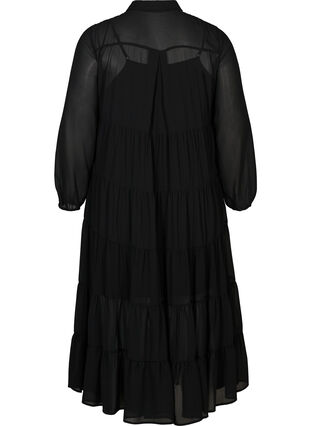 Maxi kjole, Black, Packshot image number 1