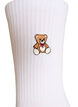 Cotton socks with pattern, White, Packshot image number 2