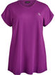 Long training t-shirt, Purple, Packshot image number 0