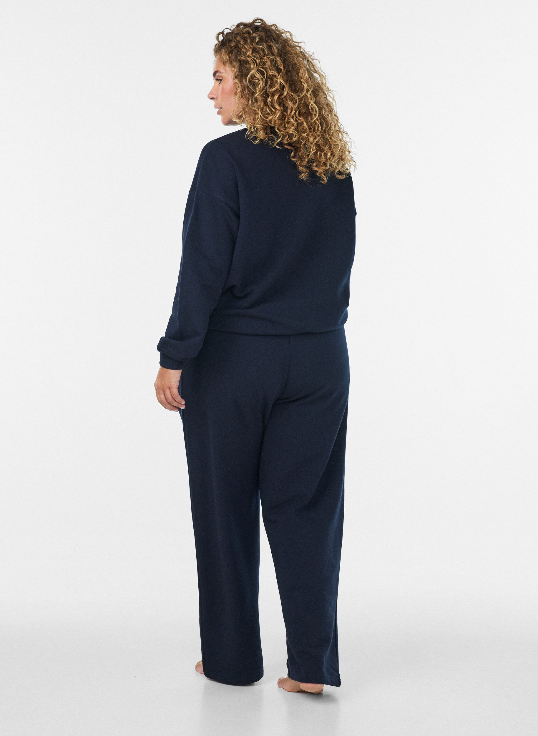 ZizzifashionSweatpants with pockets, Blue, Model image number 1