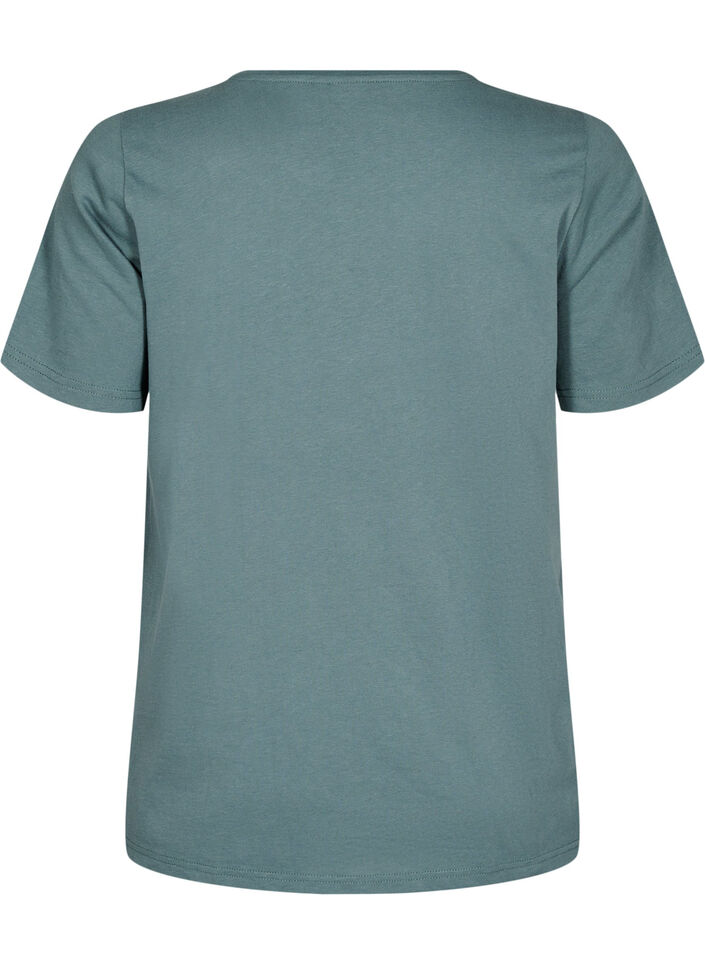 FLASH - T-shirt with motif, Green, Packshot image number 1