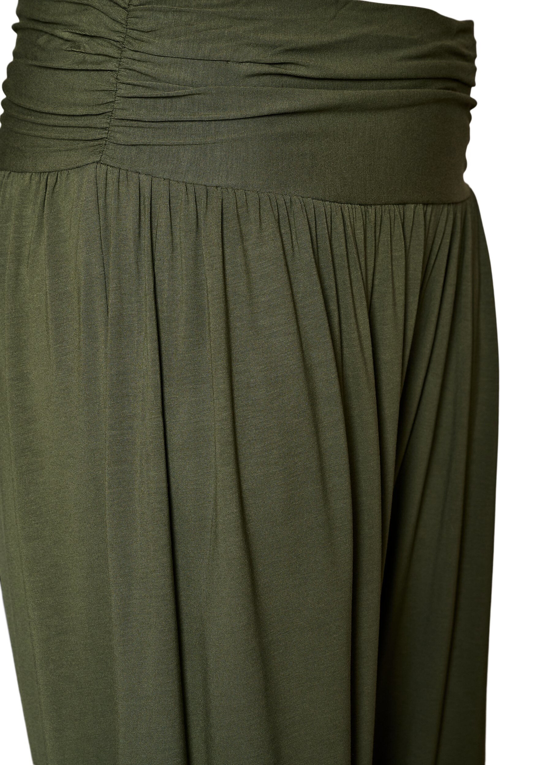 Zizzifashion Loose-fitting harem trousers, Green, Packshot image number 2