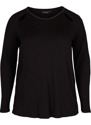 Training blouse, Black, Packshot image number 0