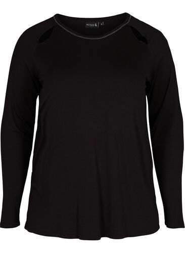 Training blouse, Black, Packshot image number 0