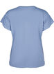Solid-coloured workout T-shirt, Blue, Packshot image number 1