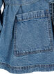 Denim jacket with a tie belt, Blue Denim, Packshot image number 3