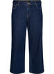 Myra jeans with high waist and wide fit, Blue, Packshot image number 0