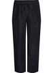 FLASH - Straight fit trousers with high waist, Black, Packshot image number 0