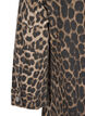 Denim dress with leopard print, Leo AOP, Packshot image number 3