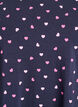 Printed night top, Blue, Packshot image number 2