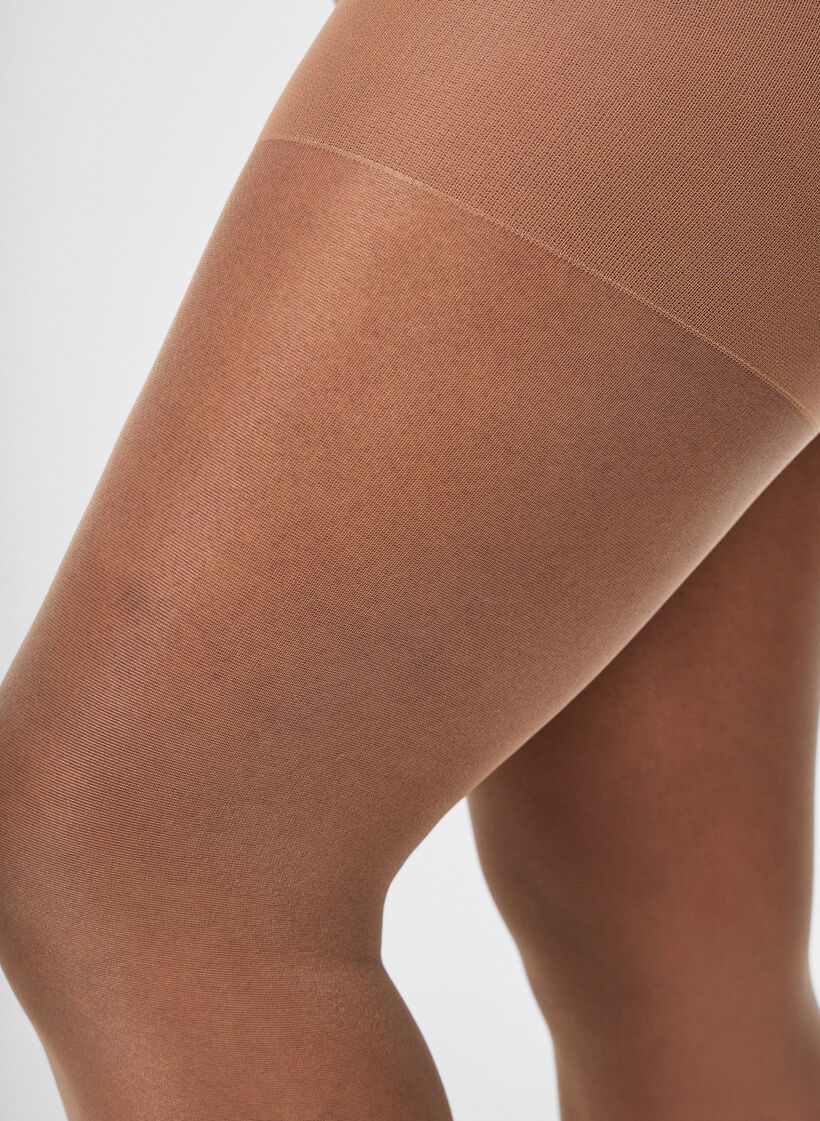 20 denier shimmer tights, Beige, Model image number 2