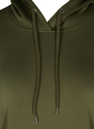 Sweatshirt with pockets and hood, Ivy Green, Packshot image number 2
