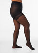 Push-up 25 denier tights with polka dot pattern, Black, Packshot image number 0