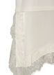 Jersey blouse with a layered look and lace, Vanilla, Packshot image number 3