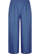 Loose trousers with elasticated waistband and pockets, Blue, Packshot image number 0