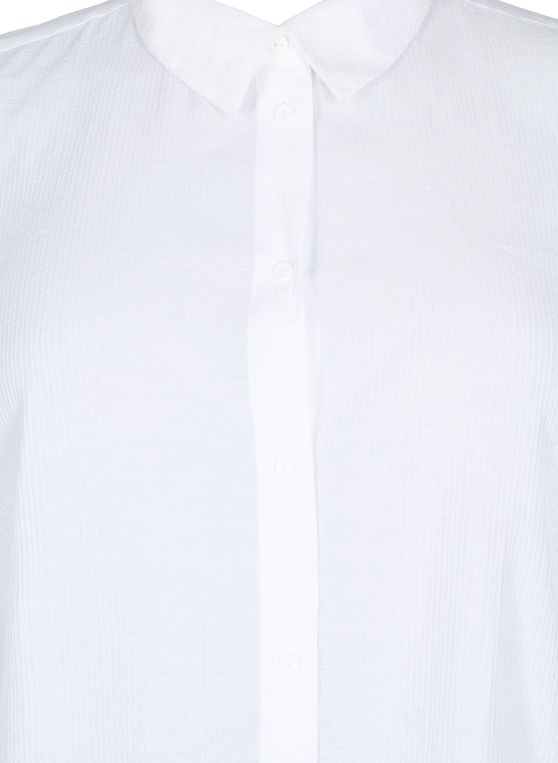 Zizzifashion Shirt with a striped texture, White, Packshot image number 2