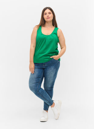 Top with lace trim, Jolly Green, Model image number 2