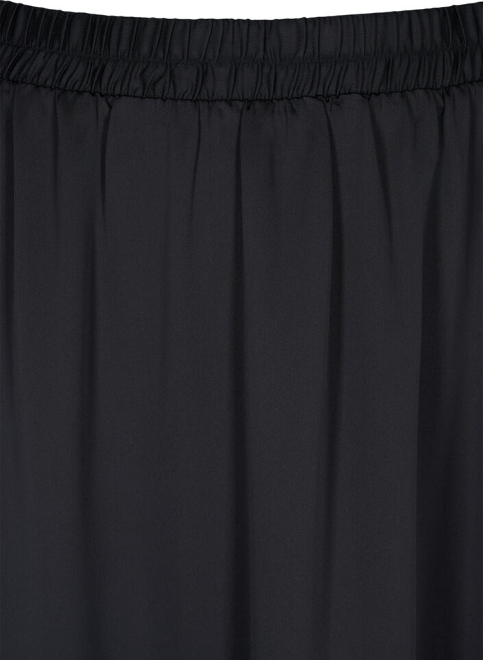 	 Loose-fitting midi skirt, Black, Packshot image number 2