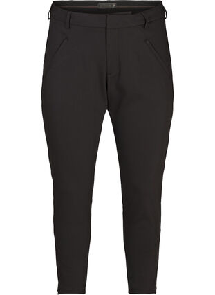 Cropped trousers, Black, Packshot image number 0