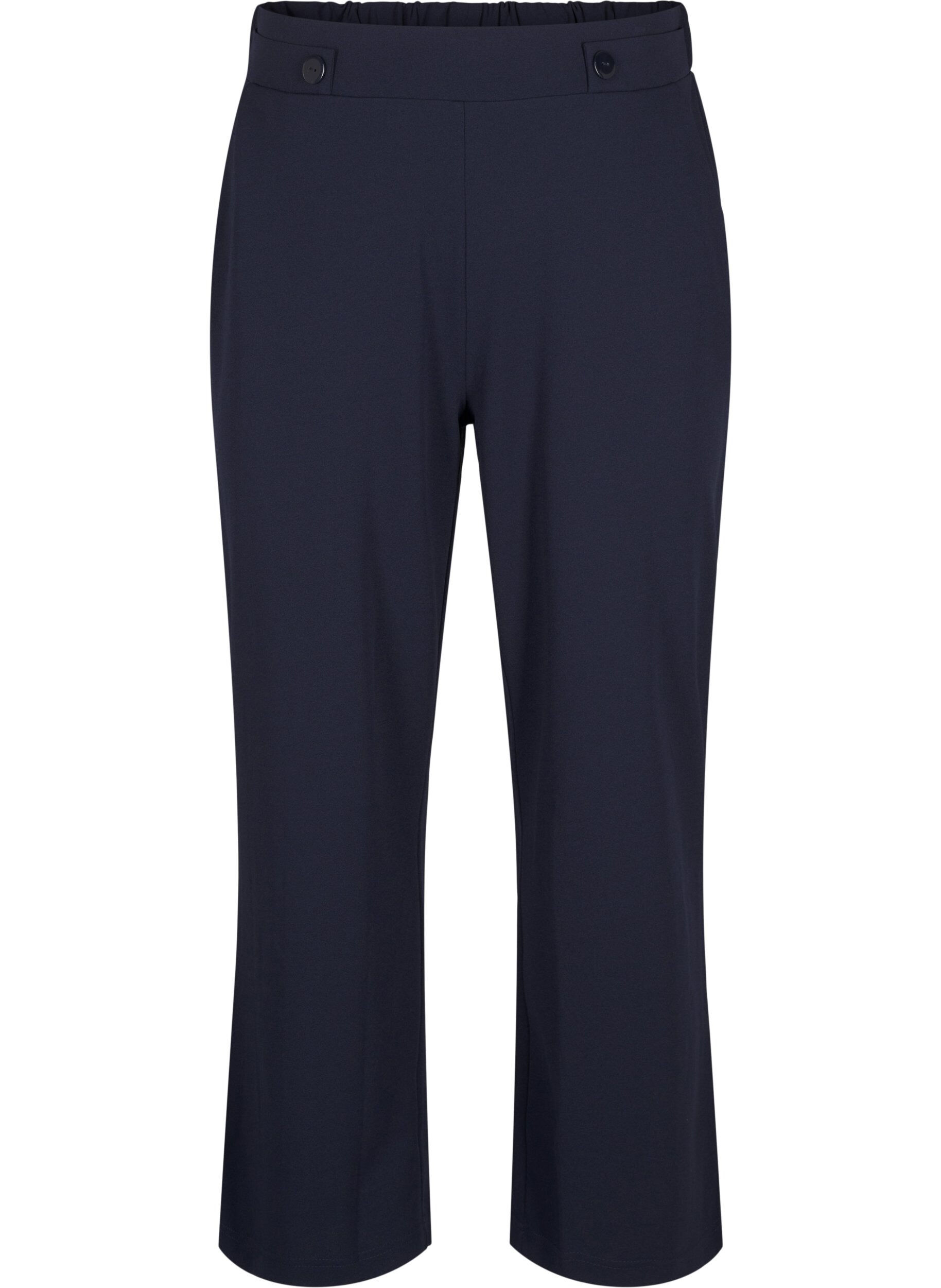 Zizzifashion Loose trousers with pockets, Blue, Packshot image number 0