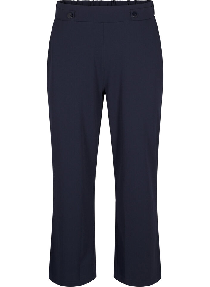 Loose trousers with pockets, Blue, Packshot image number 0