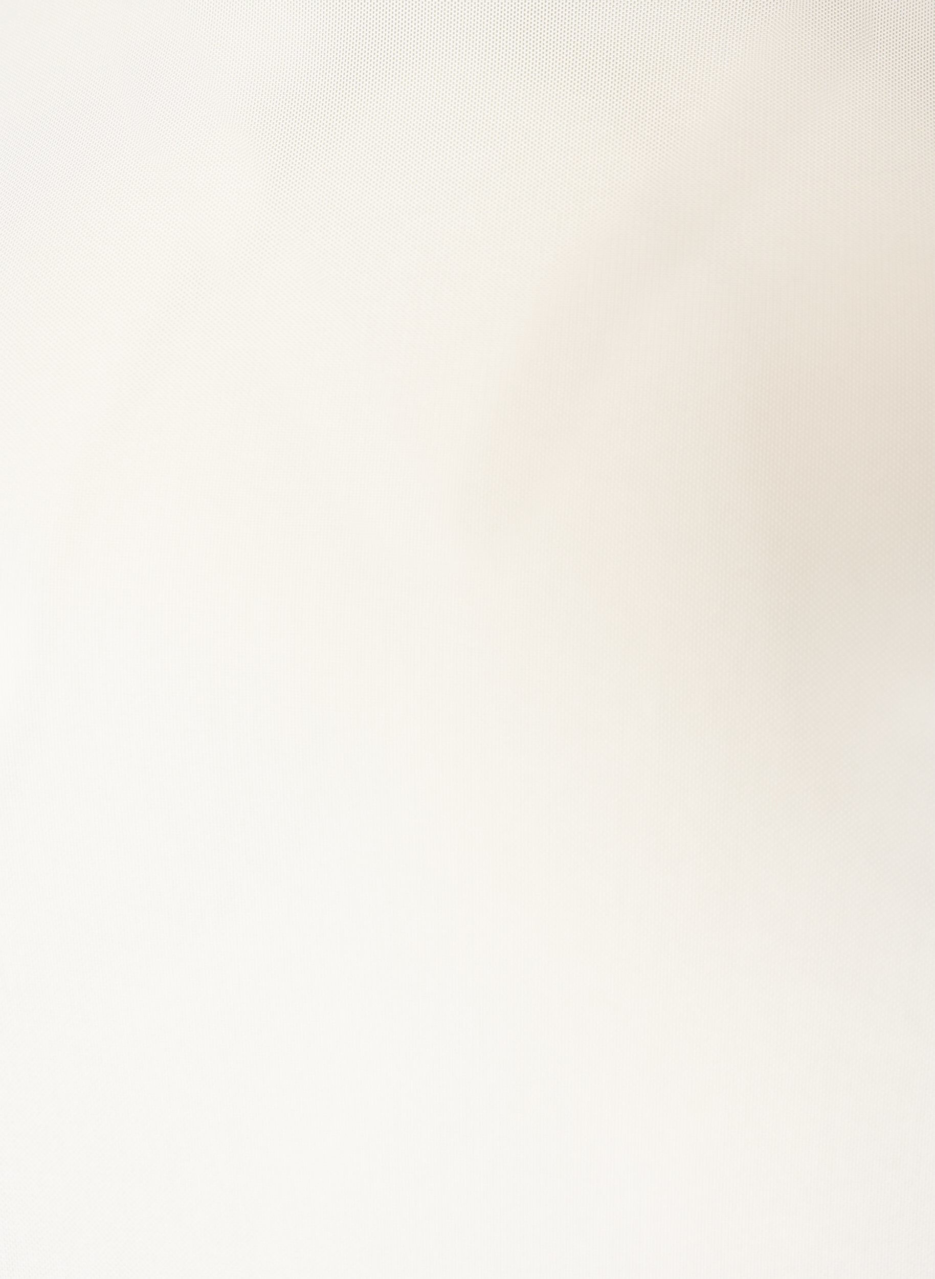 Zizzifashion Mesh top with short sleeves and round neck, Vanilla, Packshot image number 2