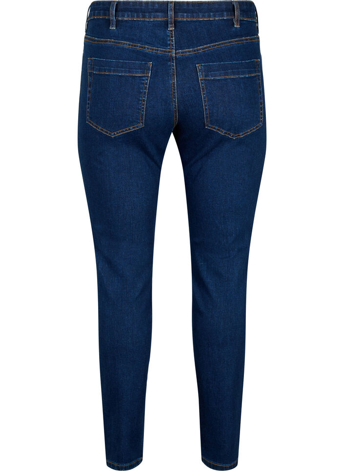 Slim fit Emily jeans with regular waist, Blue, Packshot image number 1